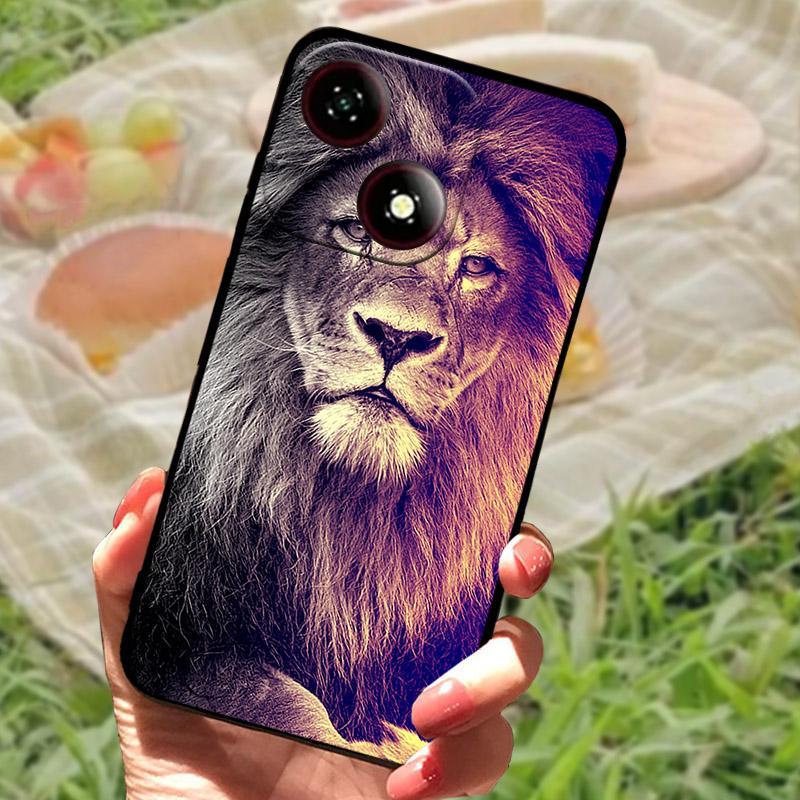 For ZTE Blade A35E /A35/A55 Case Fashion Cartoon Soft Silicone Phone Back Cover For ZTE A35E Shockproof Case A35 E A 35 Shell