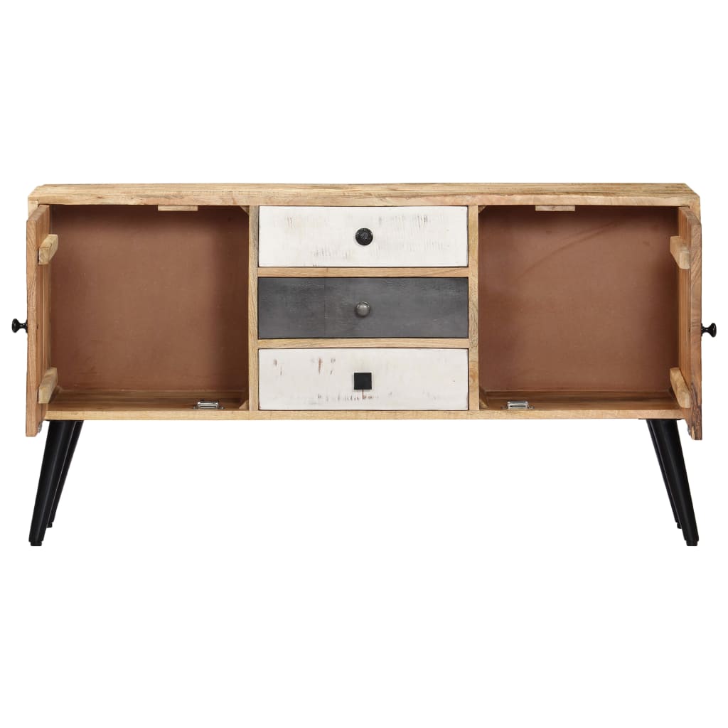 Sideboard 118x30x62 cm Solid Mango Wood