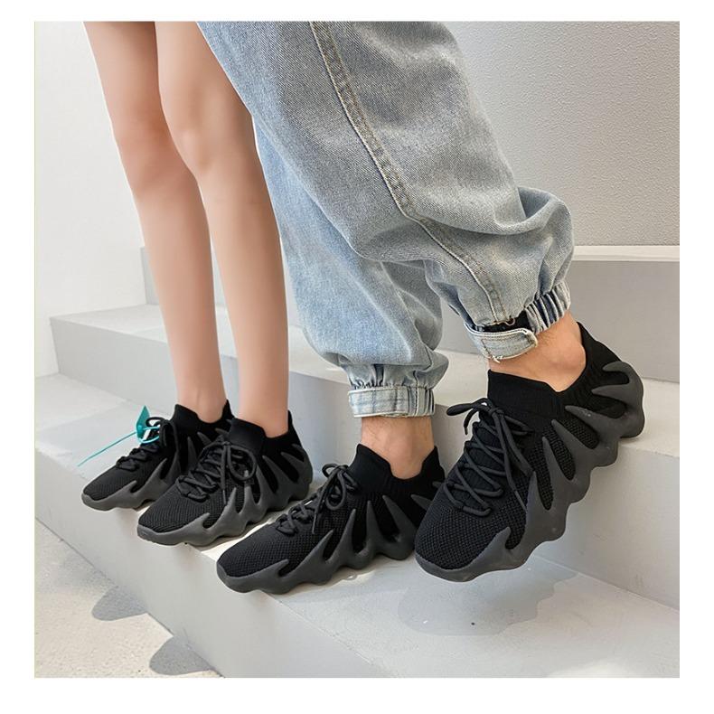 Кроссовки Lovers Fly Woven Coconut, женские летние дышащие повседневные кроссовки, носки Volcano, мужские