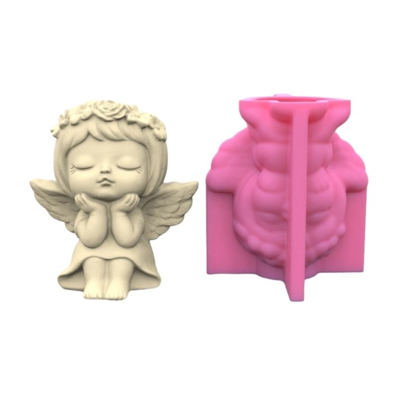 Силиконовая форма для цветочного горшка, бетонная цементная форма для горшка для растений, форма для цветочного горшка, форма для эпоксидной смолы, держатель для кистей для макияжа, форма-органайзер