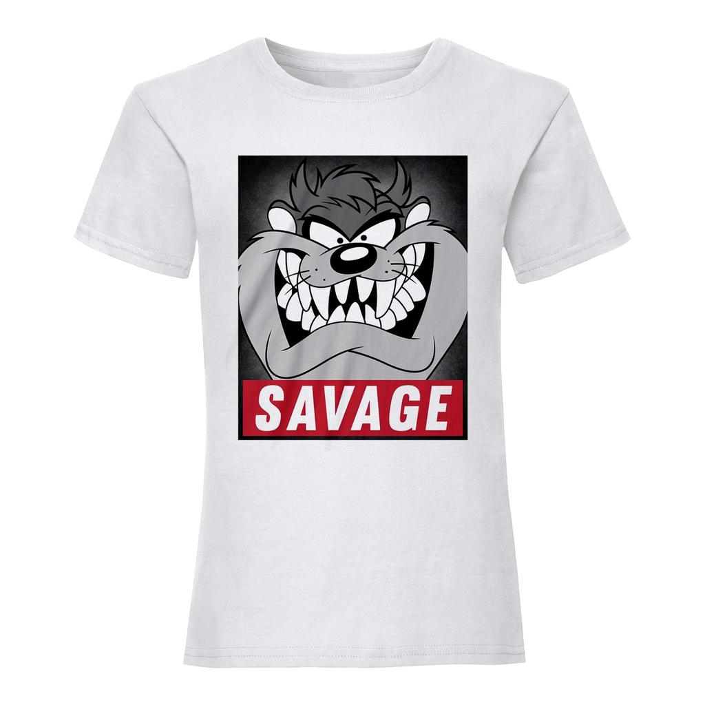 Looney Tunes Womens/Ladies Savage Taz Loose Fit T-Shirt