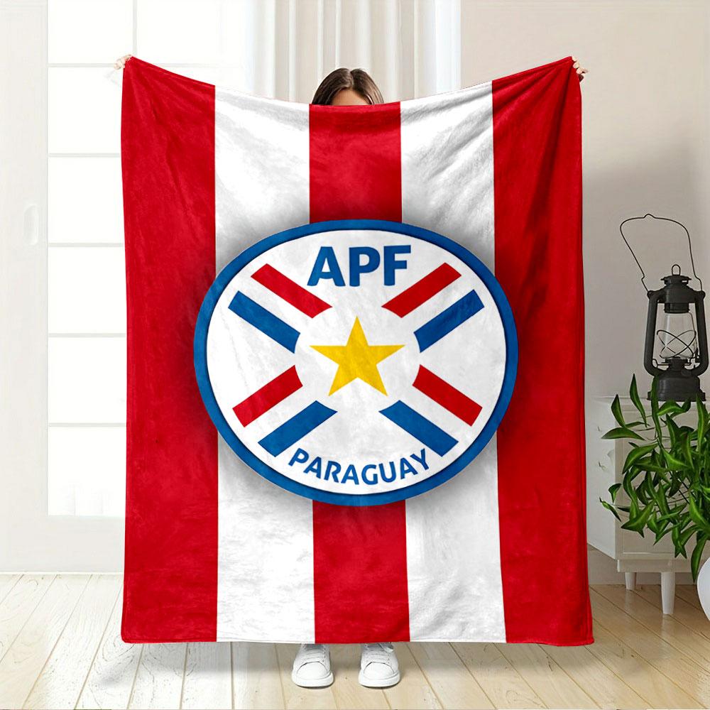 Paraguay Emblem Blanket Design for all seasons blanket lunch break throw gift