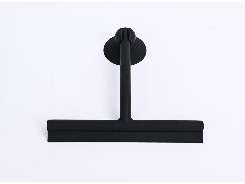 Силиконовый скребок для стекла с крючком для уборки ванной комнаты и окон