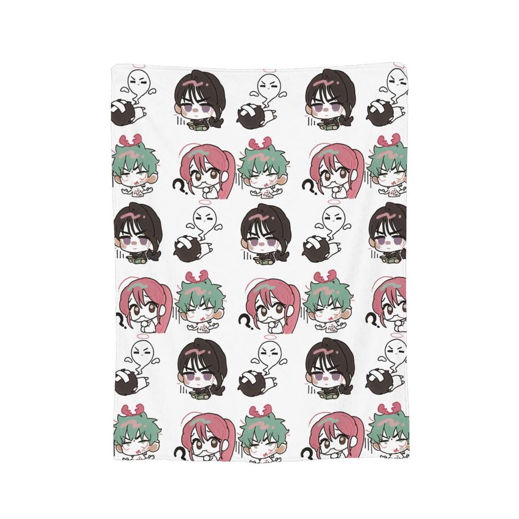 Инопланетная сцена Аниме Плед Фланелевый Мизи Суа Тилл Иван Хюна Лука Легкий Накидной Плед для Путешествий на Самолете Постель Коврик