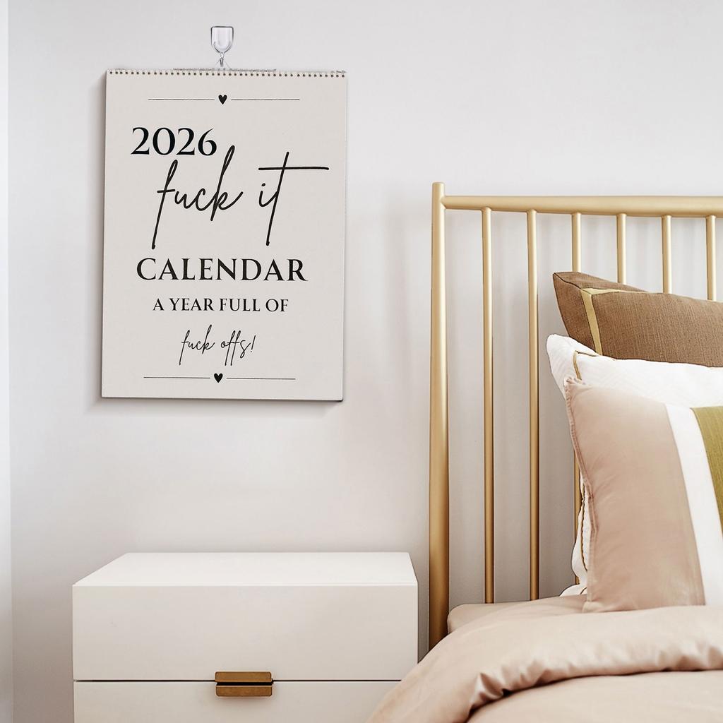 Wish List Calendar, Home Decoration, Holiday Gift, Family Must-have Calendar