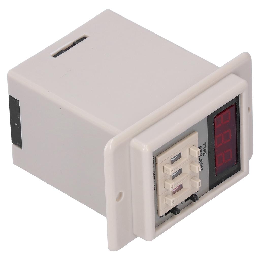 Реле времени JYIO с цифровым дисплеем, высокой точностью, замедлитель 99,9S‑999M, переменный ток 220 В, 50/60 Гц