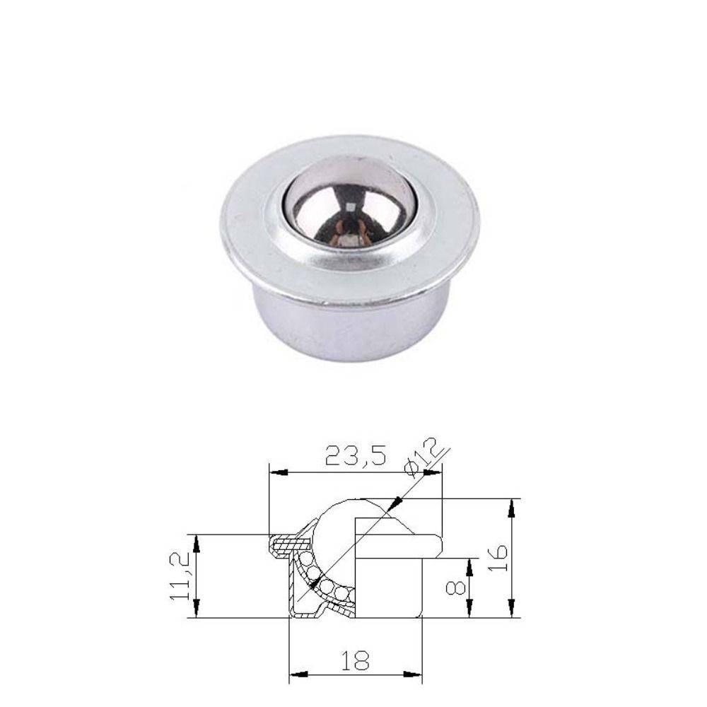 CY-H Мини поворотные колеса поворотные шаровые петли круглые колеса шкивы ролики колесики мебель