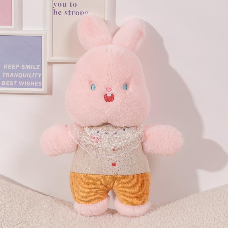 Панда кролик медведь слон плюшевая игрушка сидящая и стоящая панда мультфильм мягкие игрушки животных кукла для ребенка подарок декор комнаты
