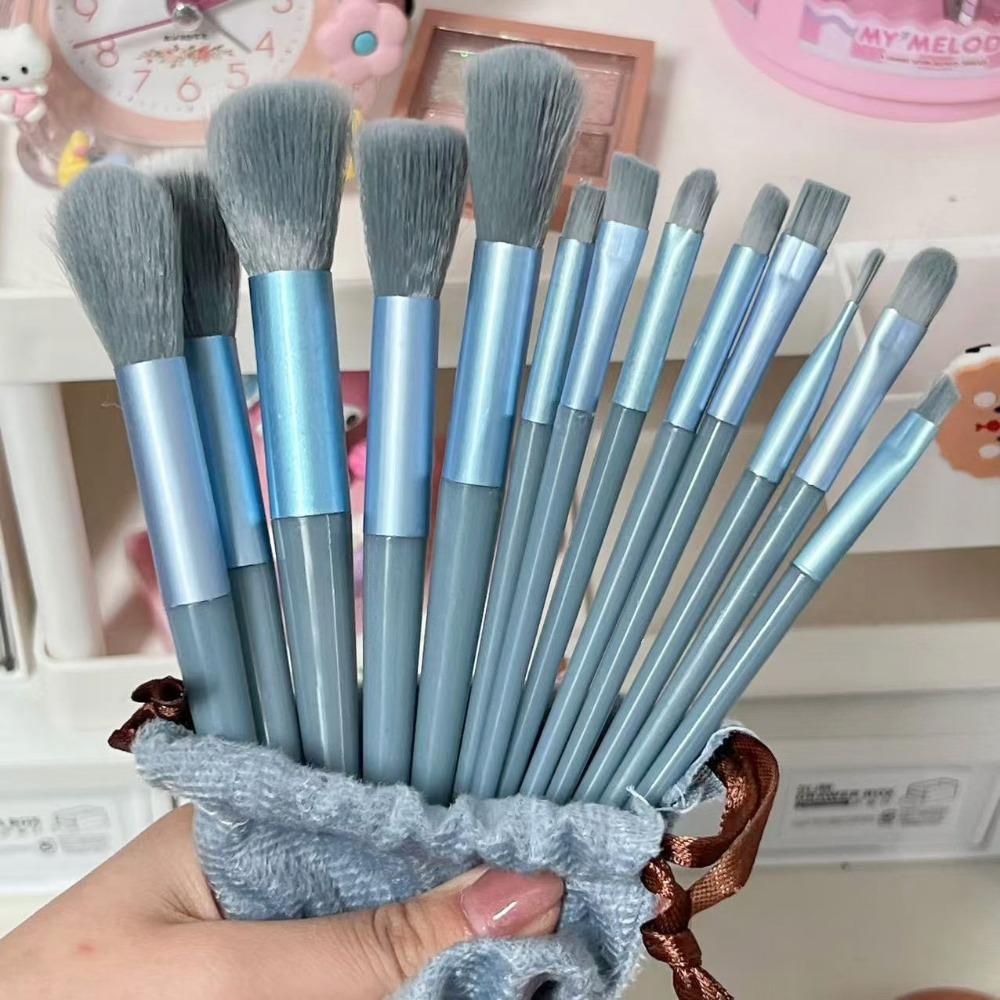 13pcs Professional Makeup Brush Set Soft Fluffy Make Up Tools Women Cosmetic Brushes Foundation