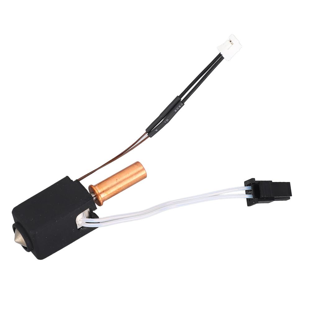 3D Printer Hotend Kit 0.4mm Nozzle Bimetal Throat Print Head Extruder Hotend Replacement Kit for