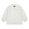 New Balance Детская стеганая куртка-джемпер цвета слоновой кости, бежевый Nk9qdb101u 39