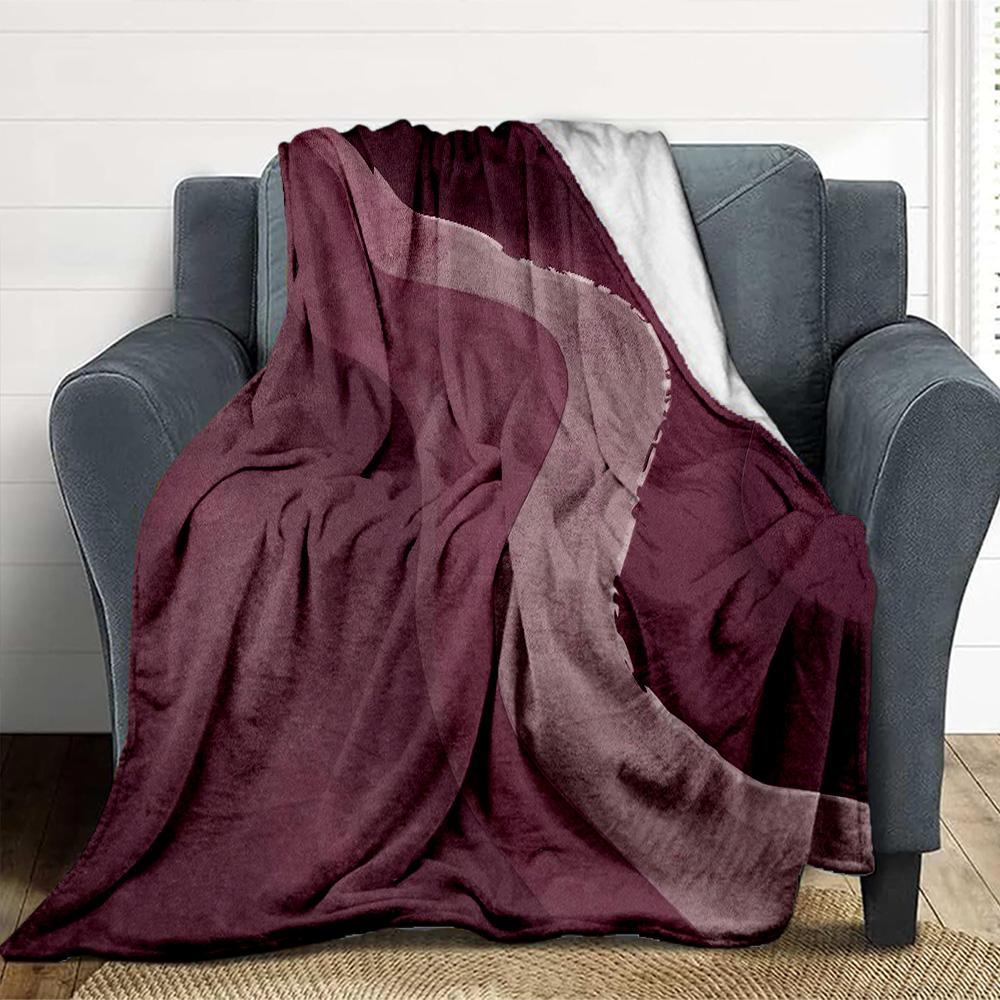 Abstract Flow Flannel Blanket Throw Blanket Soft Warm Sofa Bed Camping home Decor Unique Christmas Gift C926571