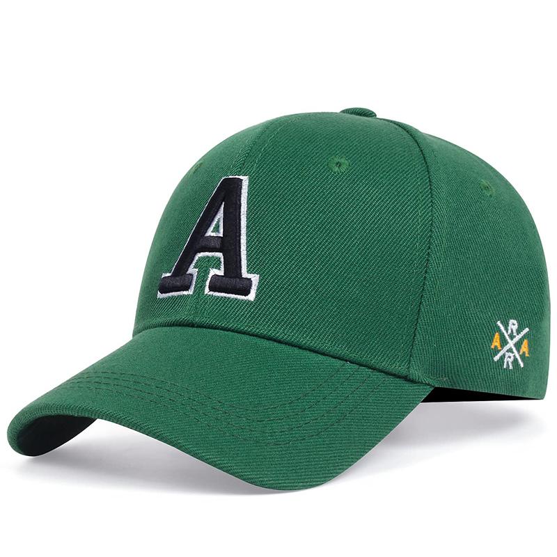 Fashion Letter A Side AR Embroidery Hip Hop Caps Men and Women Baseball Hat Spring and Autumn Outdoor Travel Hats Golf Cap