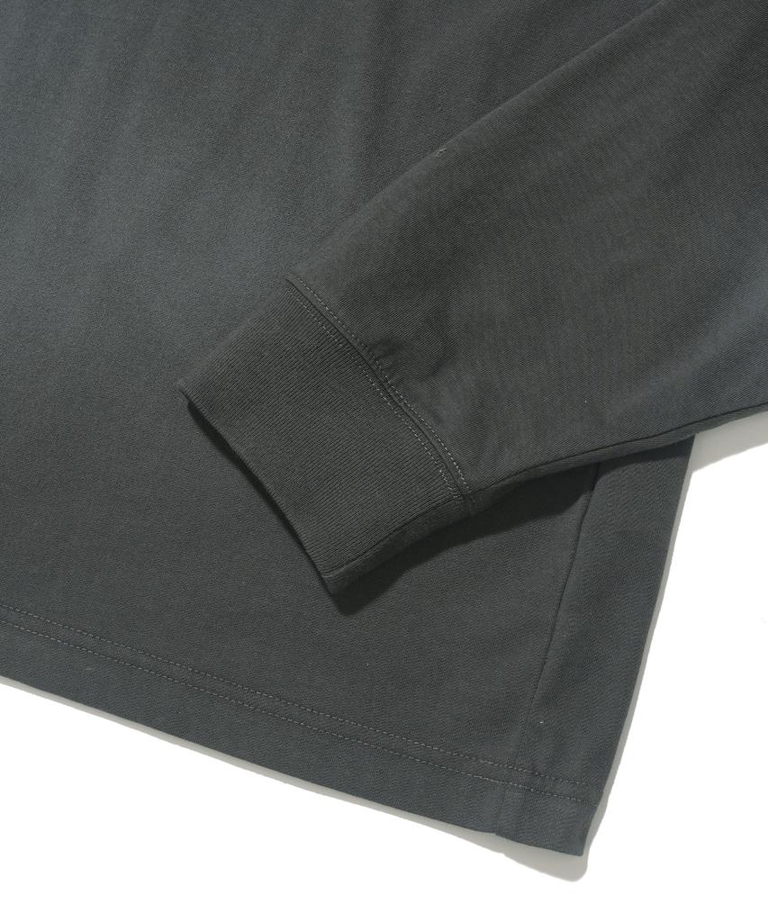 PHYSICAL DEPARTMENT [Cool Cotton] Running Class Long Sleeve_Dark Charcoal