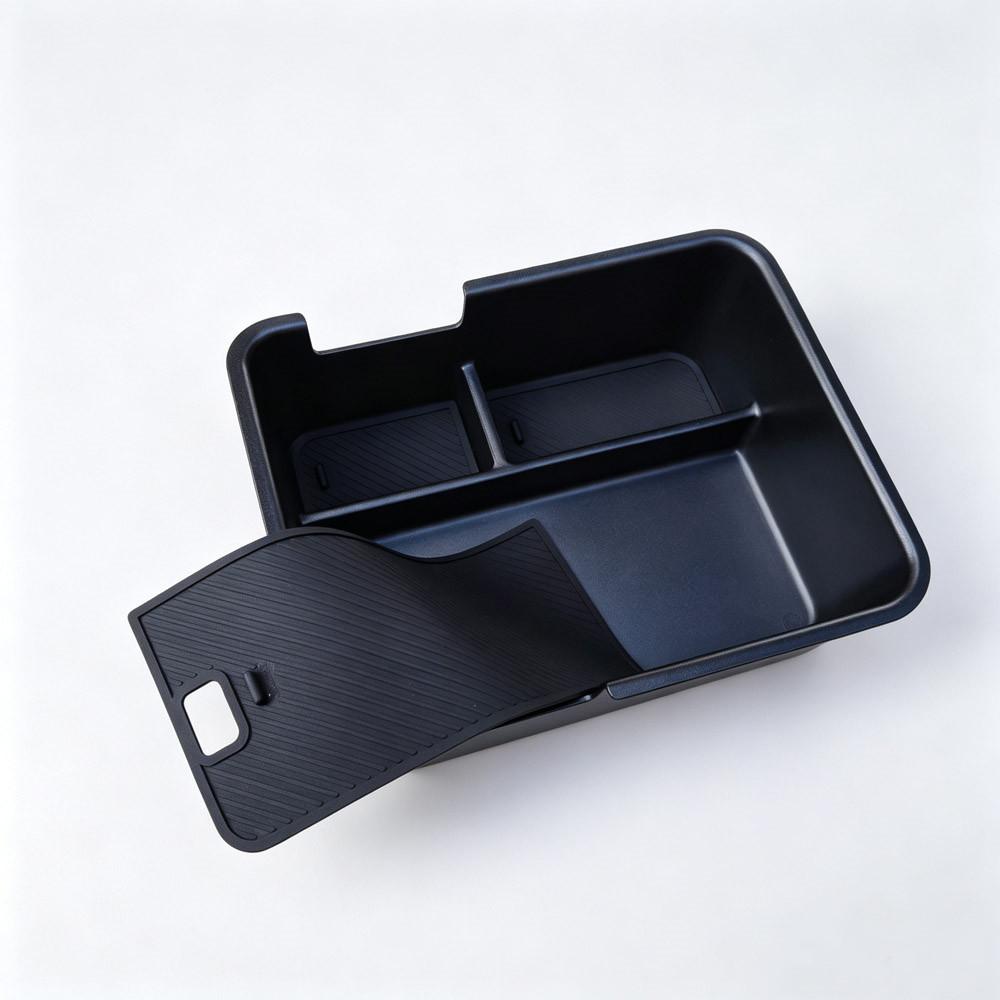 For Leapmotor B05 2026 Car Central Console Armrest Layered Pallet Storage Box Organizer Box Interior Stowing Tidying Accessories