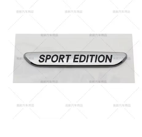 For 1X EDITION 1 Night Edition for C300 C200L GLA CLA Chrome Silver Badge Car Styling stickers Emblem for Mercedes O7 AMG YT7