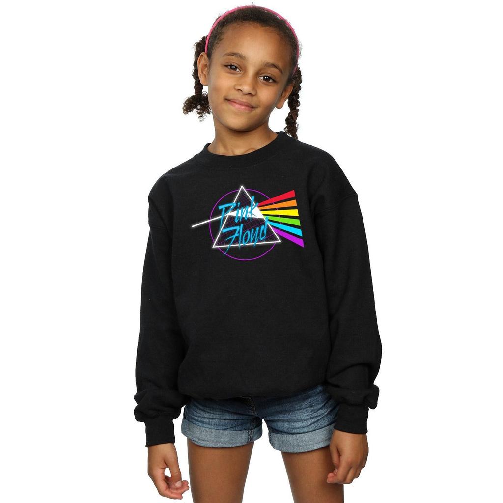 Pink Floyd Girls Neon Darkside Sweatshirt