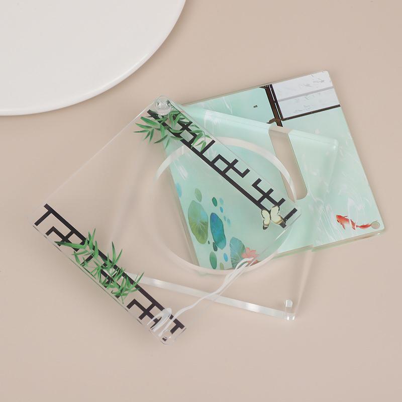 Цветной значок-дисплей, орнамент, акриловый значок серии CD, кирпичный дисплей, милый, полезный, стенд для значков, поклонники, преследующие его