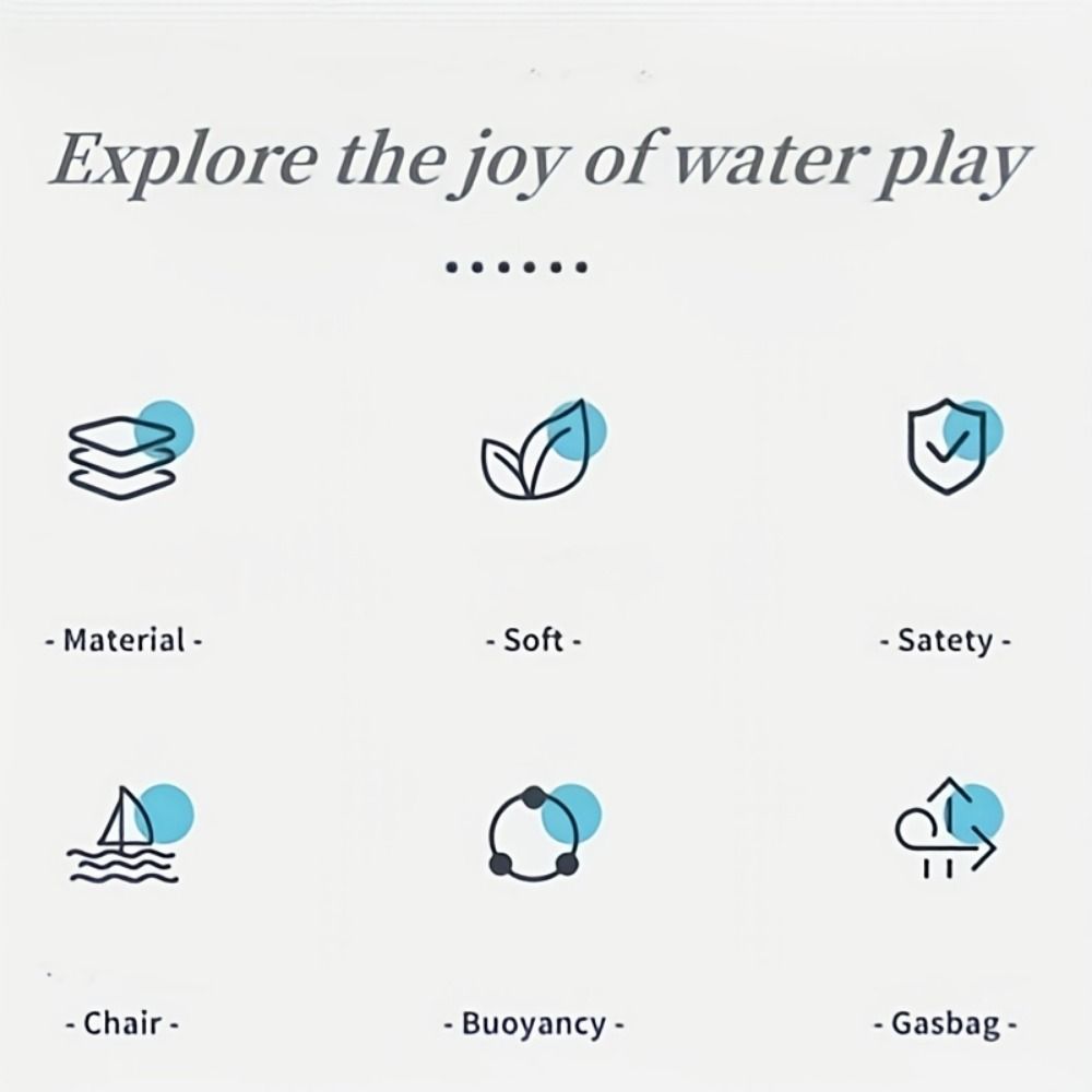 Надувной плавательный круг с принтом ПВХ Надувной гамак для воды Складной водный гамак для взрослых