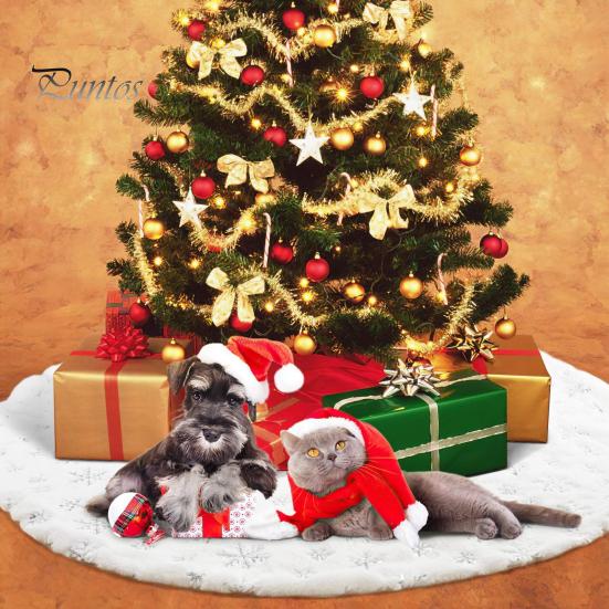 Юбка для рождественской елки, сверкающая снежинка, зимние украшения своими руками, плюшевая юбка для рождественской елки, тонкая работа