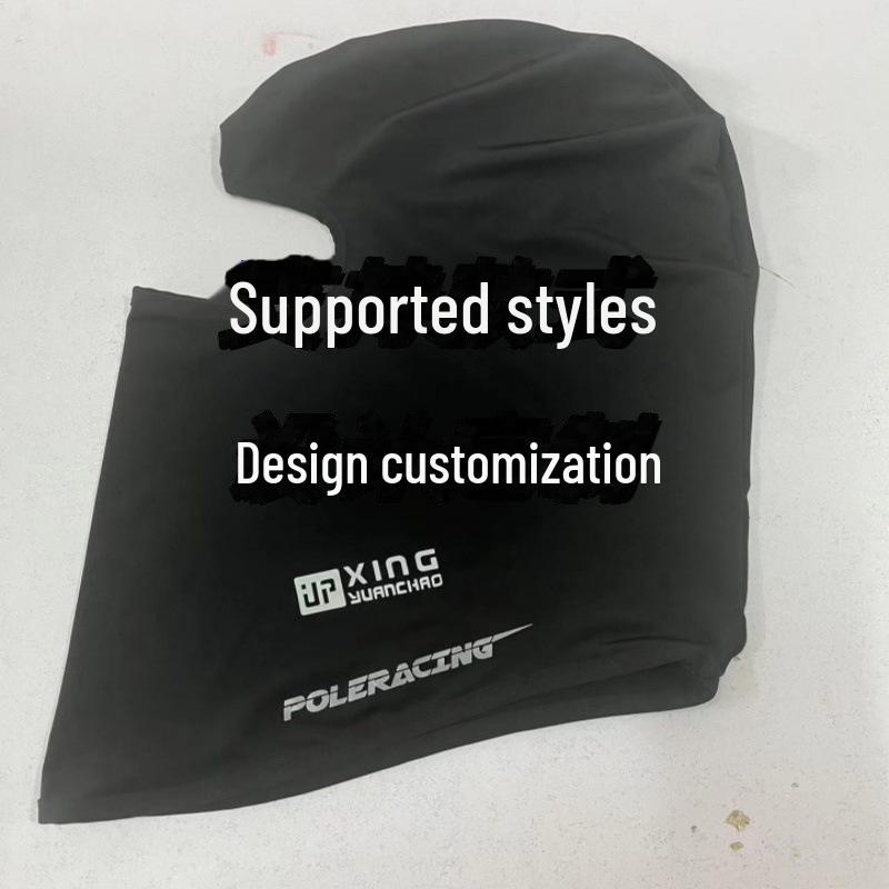 Чехол для мотоциклетного шлема Ice Silk для рыбалки и езды на открытом воздухе, с возможностью нанесения логотипа для использования весной и летом.