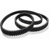 M127926 Lawn Mower Timing Belt 5/8" x 70 7/8" for John Deere LT133 LT155 Serial No. 125001, LT166 Serial No. 095001 Synchronous Belt
