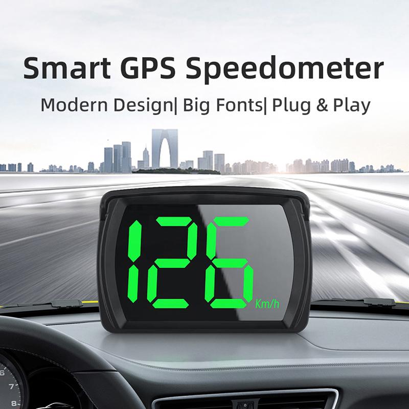 Универсальный автомобильный дисплей Gps большой измеритель скорости