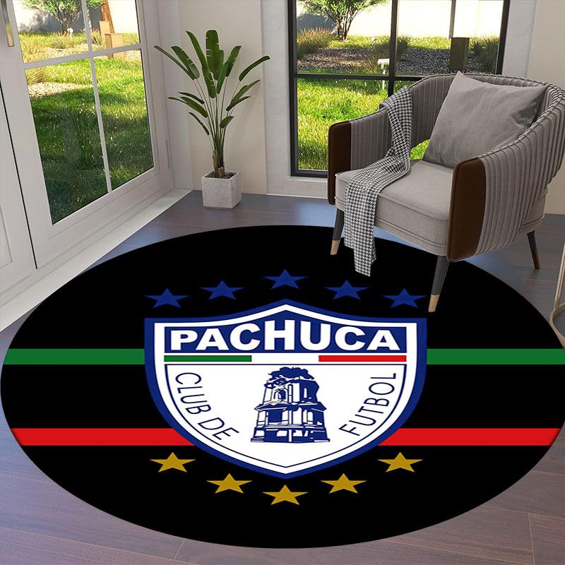 C.F. Pachuca Round Area Rug,Carpet Rug for Living Room Bedroom Sofa Playroom Decor,Non-slip Floor Mat