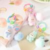 Wind Macaron Color Gentle and Cute Flocking Three-dimensional Doll Schoolbag Backpack Pendant Keychain Card Book Batch
