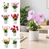 Sunflower Plant Simulation Bonsai Placement Fake Plant Flowerpotted Artificial Flower  Party Decor