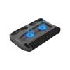 Vertical Stand Cooling Fan System Dual Controller Charging Station Docks with LED Indicator and 2 Port USB Hub for PS5 Game Slots