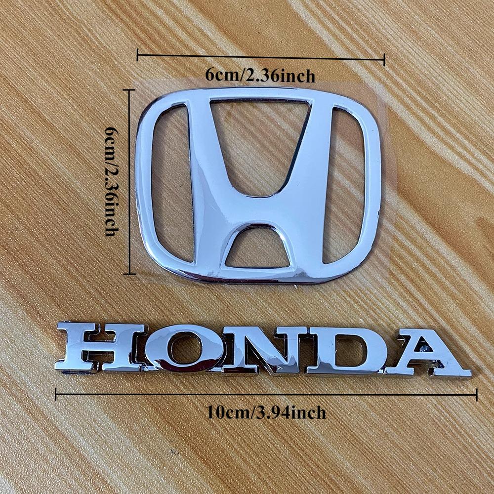 Honda Motorcycle Head Front Windshield Motorcycle Decoration H Letter Logo Electric Vehicle Modification Label Sticker ahx256