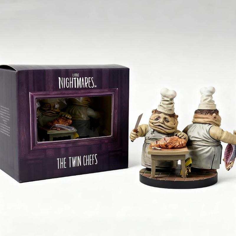 Новая Little Nightmares Леди и Двойные Повара Модель Статуя Фигурки Действия Аниме Игра Периферия Коллекция Украшение Подарки для Мальчиков