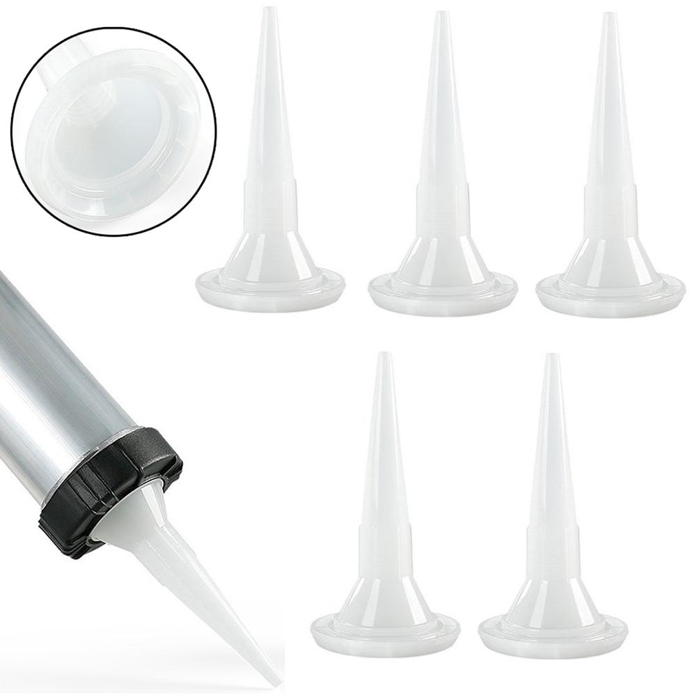 Universal Glue Nozzle White Caulking Tips Mouth Home Improvement