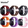 Нейлоновый ремешок для Apple Watch Series Watch 9 8 Ultra 2 7 6 5 38 42 мм, сменная петля для ремешка для Iwatch Series 3 45 мм 49 мм