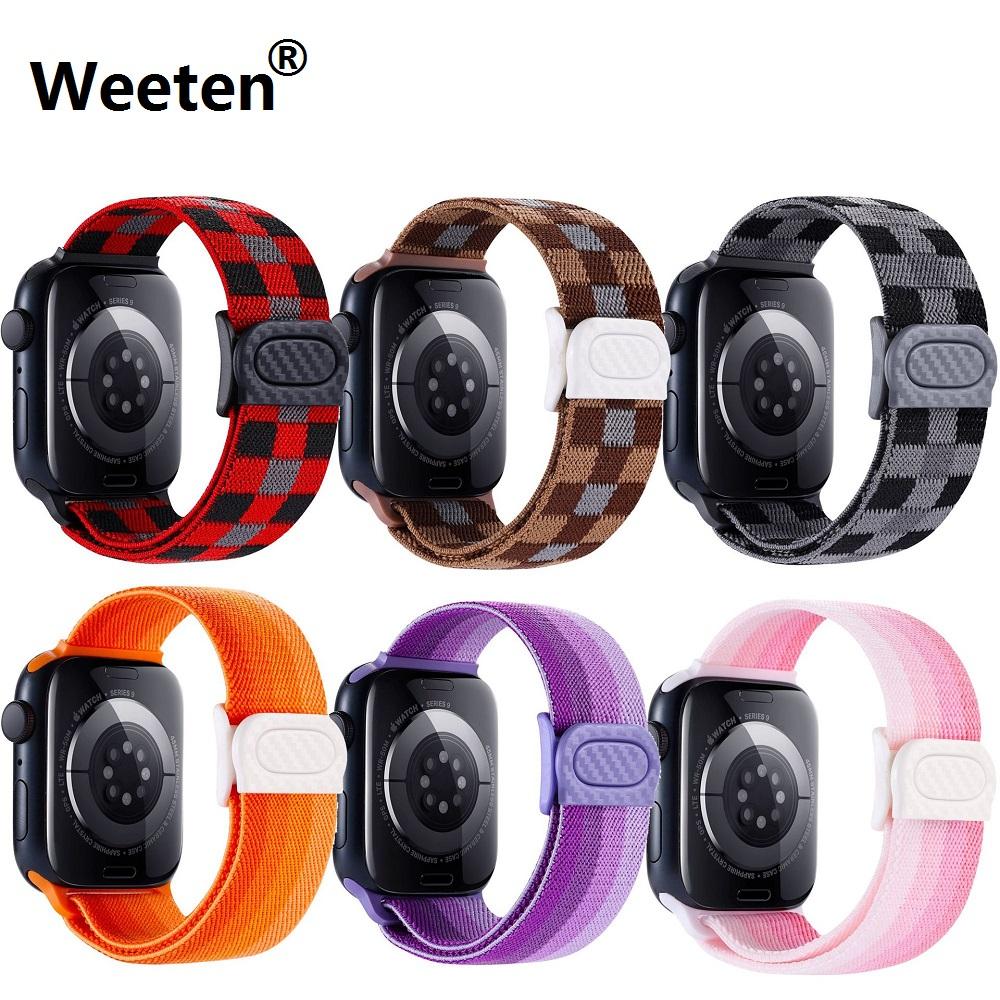 Нейлоновый ремешок для Apple Watch Series Watch 9 8 Ultra 2 7 6 5 38 42 мм, сменная петля для ремешка для Iwatch Series 3 45 мм 49 мм