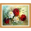Mbroidery Floral DIY Diamond Painting Cross Stitch Beautiful Rose Crystal Full Diamond Set Decor
