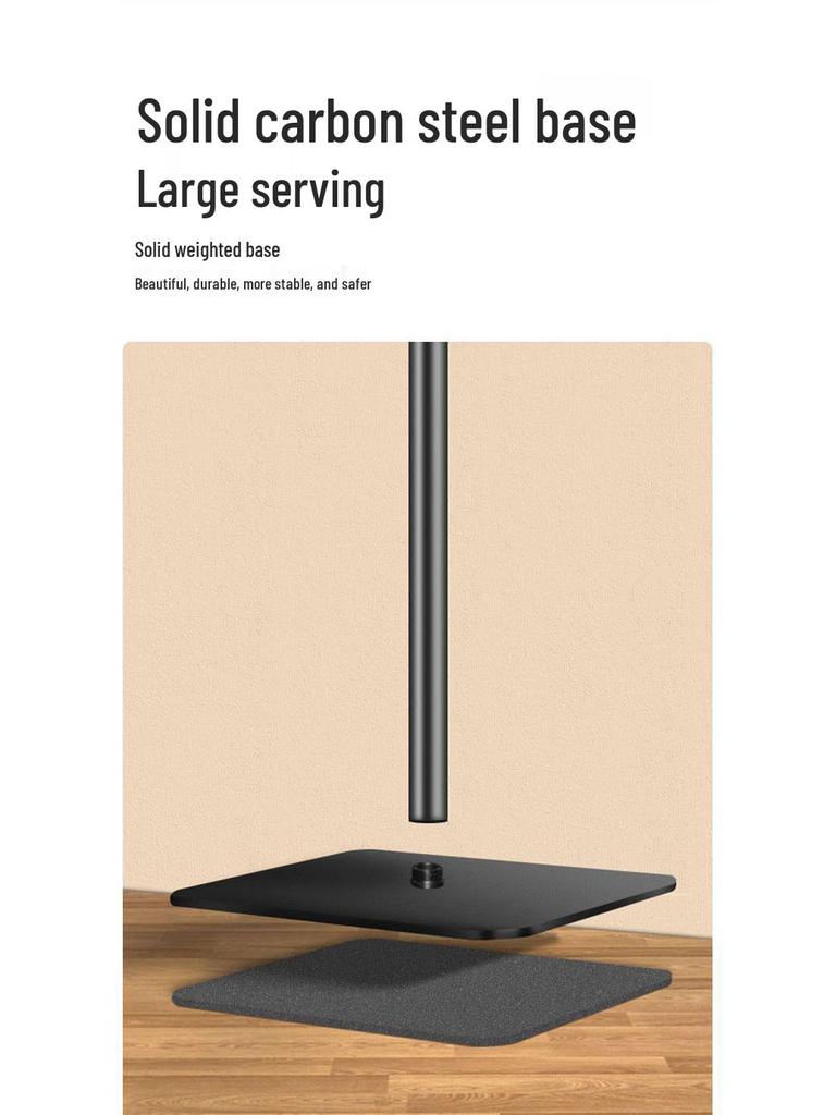 Universal No-Drill Projector Stand: Floor, Desktop, Sofa, or Wall-Mounted, Compatible with XGIMI, Dangbei, JMGO.