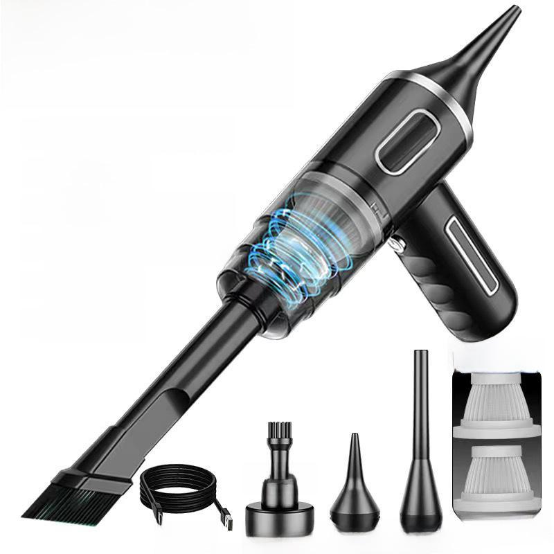 Портативный беспроводной автомобильный пылесос с высокой мощностью всасывания