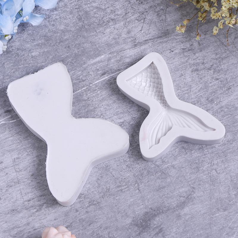 Хвост русалки, жидкая силиконовая форма для торта, форма для помадки, форма для украшения кондитерских изделий