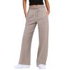 Fall Winter Women's High Waisted Drawstring Solid Color Casual Sweatpants, Crossborder Casual Long Pants