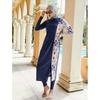 Women Muslim Bathing Suit With Cap Printing Swimsuit Beachwear Women Swimwear Long Sleeves Islamic Burkinis Wear Bathing Suit Whole Swimsuit