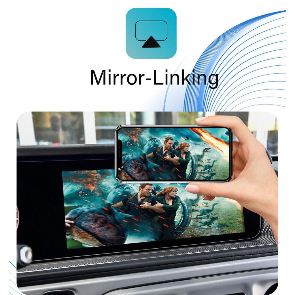 Sinairyu Беспроводной CarPlay Android Auto DAB DVR Mirror-Link совместим с Mercedes Benz CLS GLE GLS GV Class NTG 6.0