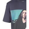 Palace Мужская футболка Wise Up с круглым вырезом и коротким рукавом, серо-синяя, P17TS009T