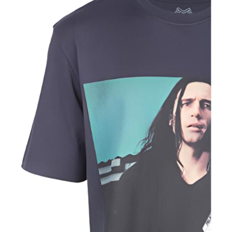 Palace Мужская футболка Wise Up с круглым вырезом и коротким рукавом, серо-синяя, P17TS009T