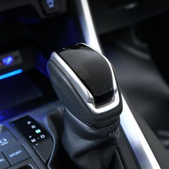 Car Interior Gear Shift Knob Head Lever Cover Fit For Toyota RAV4 -