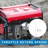 1 комплект Комплект пружин возврата дроссельной заслонки регулятора Деталь двигателя генератора Тяга пружина регулирования скорости для плавной работы и