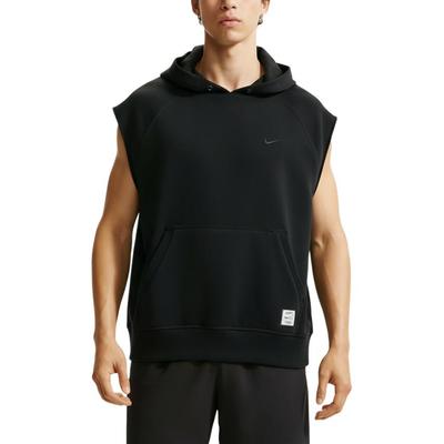 Dri-Fit N.A.C. Свободный флисовый тренировочный топ без рукавов с капюшоном, быстросохнущий, мужской, IF2796-010