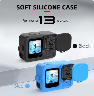Силиконовый защитный чехол для экшн-камеры GoPro Hero 13. Силиконовый чехол с круговой защитой для GoPro Hero 13. Аксессуары