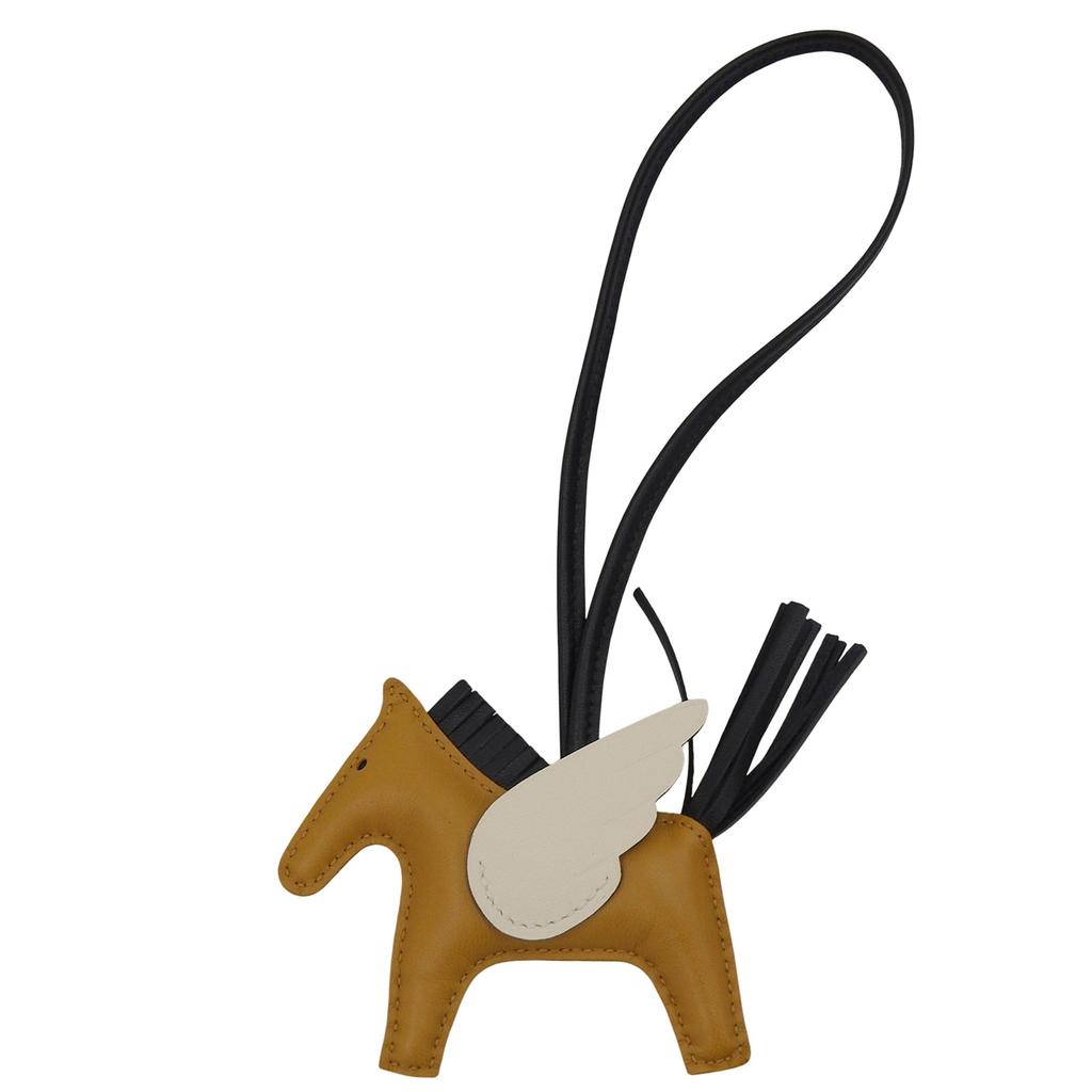 Pristine HERMES Bag charm Rodeo Charm Pegasus PM Anyo Miro Women Used